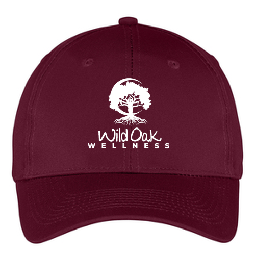Port and Company 6-panel Twill Hat -- Maroon