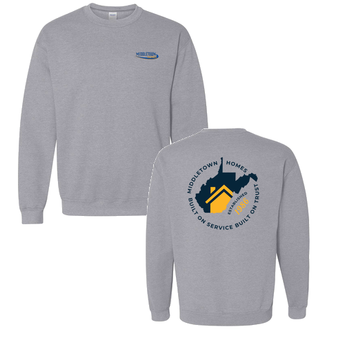 Gildan Heavy Blend Crew Neck Sweatshirt -- Home