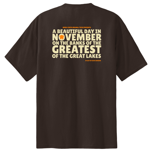 Port and Company Basic T-Shirt -- Dark Chocolate