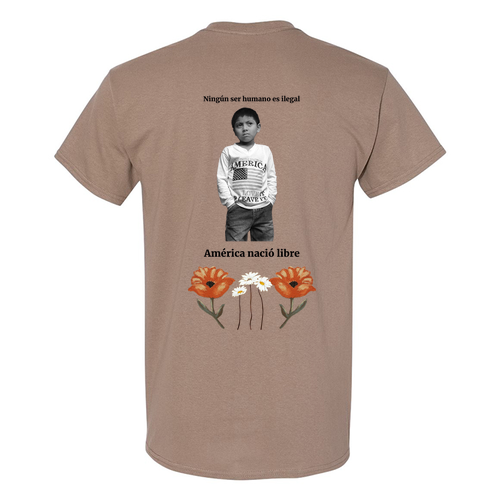 Gildan Heavy Cotton Basic T-Shirt -- Brown Savana