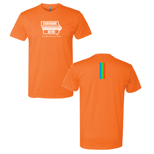 Next Level Mens CVC Crew -- Orange