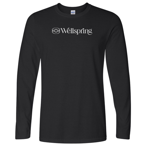 Gildan Softstyle Longsleeve T Shirt -- Black