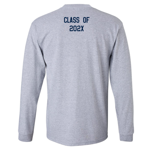 Gildan Ultra Cotton Longsleeve Basic T-Shirt -- Sport Grey