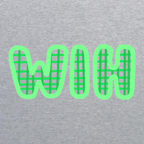 Green WIH Gildan Heavy Cotton Basic T-Shirt -- Sport Grey
