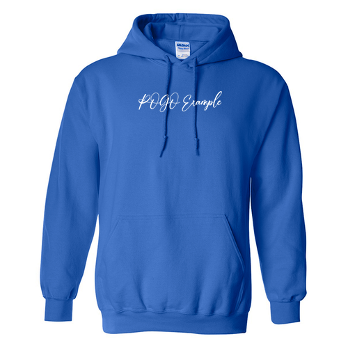 Gildan Heavy Blend Hooded Sweatshirt -- Royal