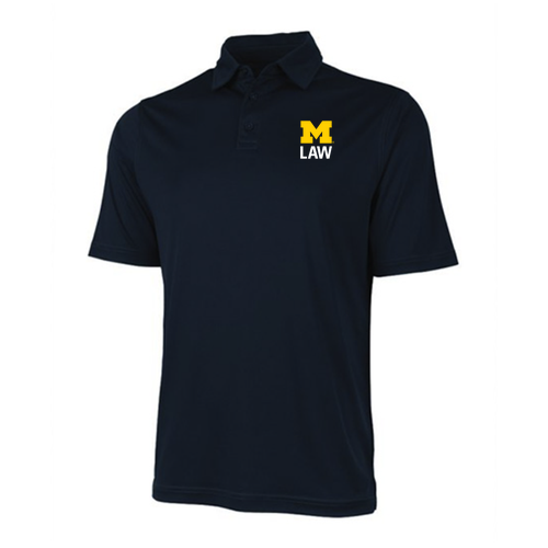 Mens/Unisex Charles River Wellesley Polo -- Navy [HIDE]