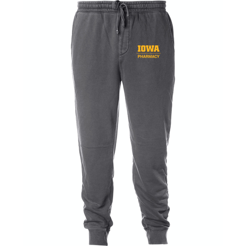 Independent Trading Co. Pigment-Dyed Fleece Pants -- Pigment Black