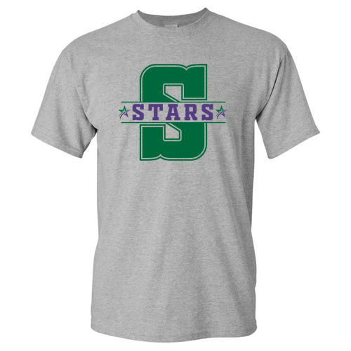 Big S Adult Tee -- Sport Grey