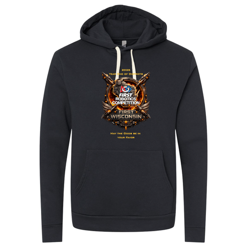 Next Level Fleece Pullover Hoodie -- Black