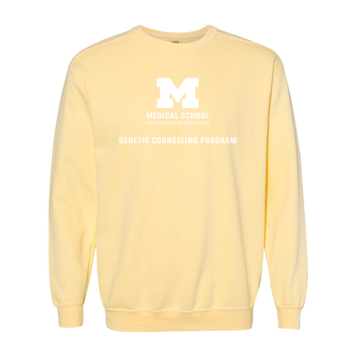 Mens/Unisex Comfort Colors Crewneck Sweatshirt -- Butter