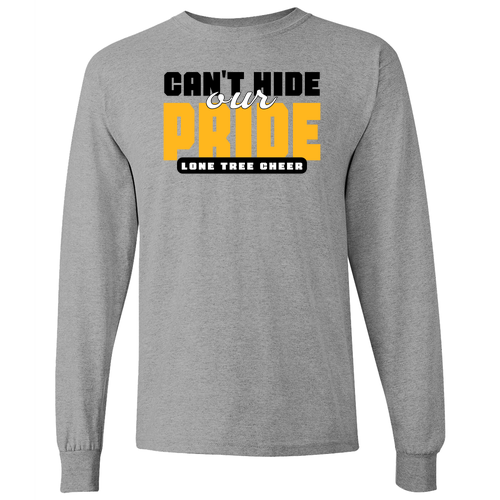 Gildan Heavy Cotton Longsleeve Basic T-Shirt -- Sport Grey