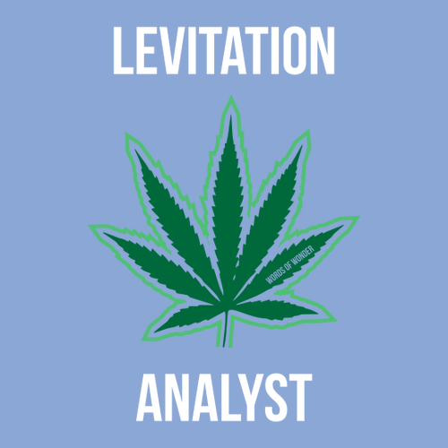 Levitation Analyst T-Shirt -- Blue