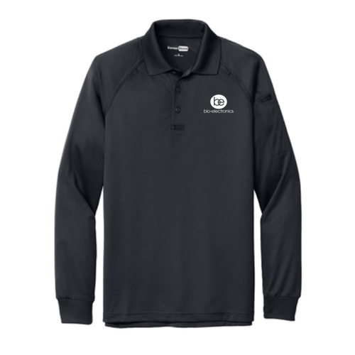 Cornerstone Select Long Sleeve Snag Proof Tactical Polo -- Charcoal1 [HIDE]