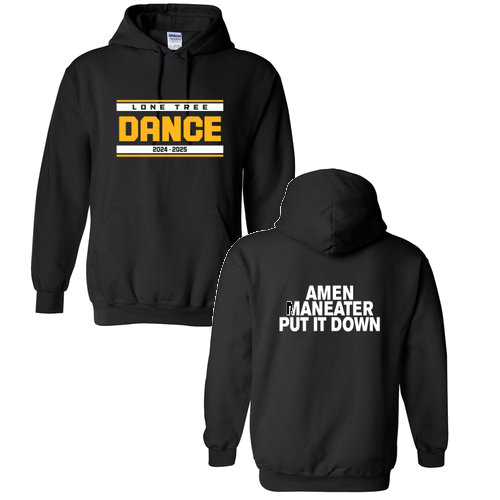 Gildan Heavy Blend Hooded Sweatshirt -- Black