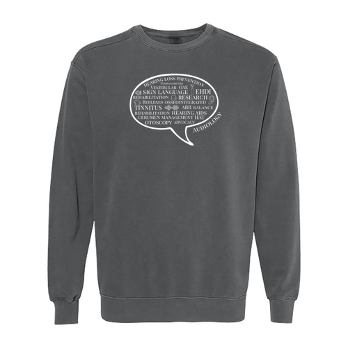 Comfort Colors Adult Crewneck Sweatshirt -- Pepper