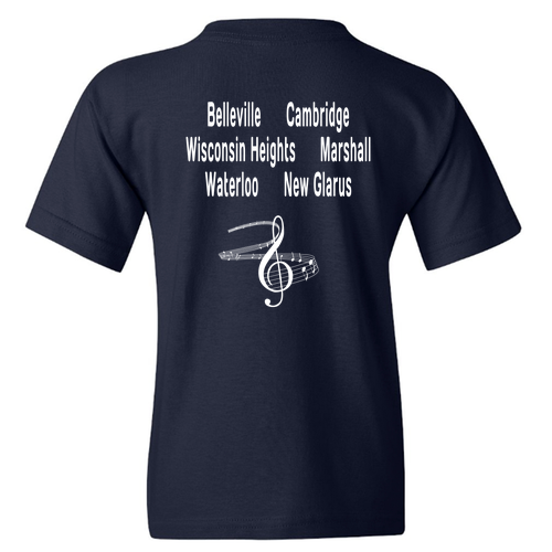Gildan Cotton T-Shirt Youth -- Navy
