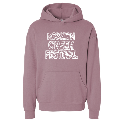 Independent Trading Co. Avenue Pullover Hooded Sweatshirt -- Orchid