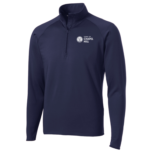 Sport Tek Sport Wick Stretch Half Zip Pullover -- True Navy
