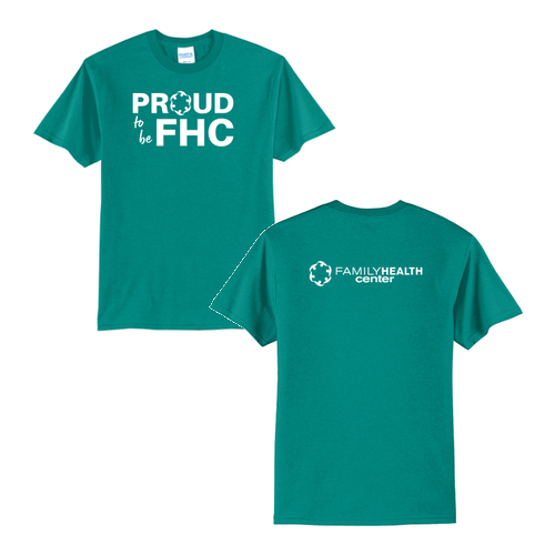 Port and Company 50/50 Blend Basic T-Shirt -- Jade Green