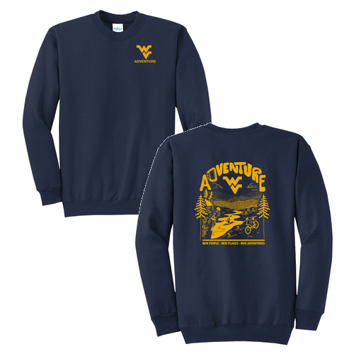 Port and Company Classic Crewneck Sweatshirt -- Navy
