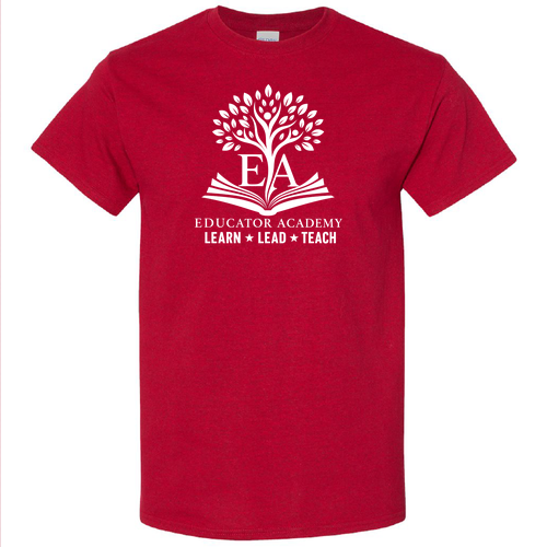 Gildan Heavy Cotton Basic T-Shirt -- Antique Cherry Red