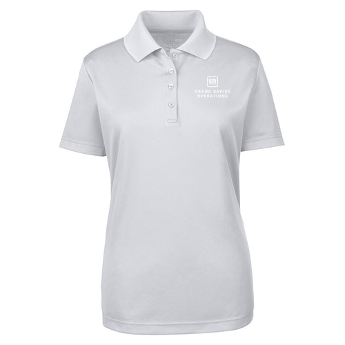 Ash City Core 365 Ladies Origin Performance Pique Polo -- Platinum