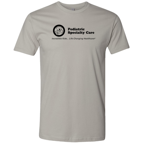 Next Level Apparel Unisex Cotton Tee -- Light Grey