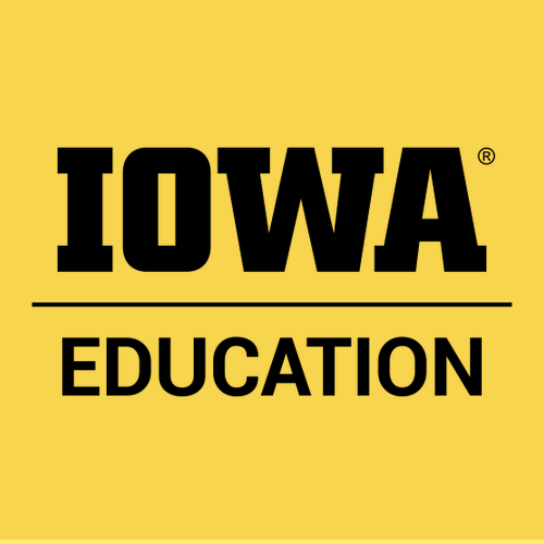 Hawkeye Teachers District Womens Re-Tee V-Neck -- Maize Yellow