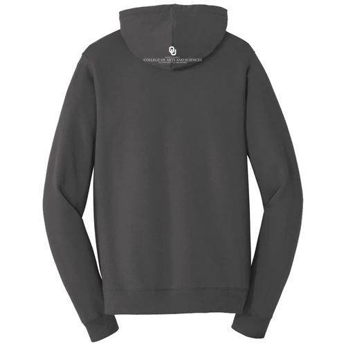 Port and Company Fan Favorite Fleece Pullover Hooded Sweatshirt -- Charcoal