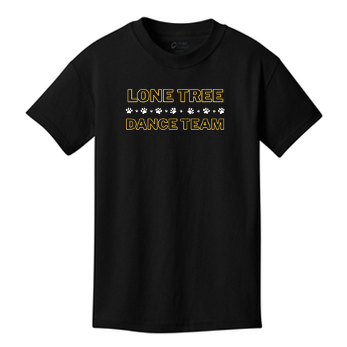 Port and Company Youth 5.4oz T Shirt -- Jet Black