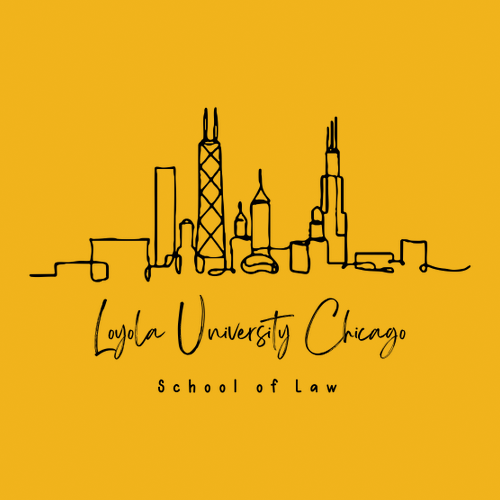 Chicago Skyline Crewneck Sweatshirt -- Gold