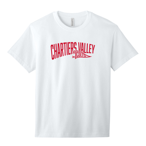 CV Pennant Heavyweight Tee -- White