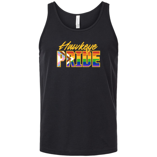 BELLA+CANVAS Unisex Heather CVC Tank -- Solid Black Blend