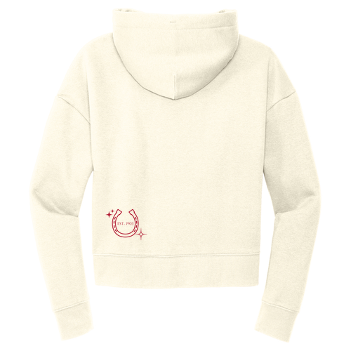 District Women's V.I.T. Fleece Hoodie -- Gardenia