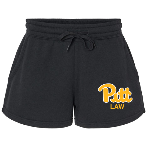 Independent Trading Co. Women's lightweight California Wave Wash Sweatshorts -- Black