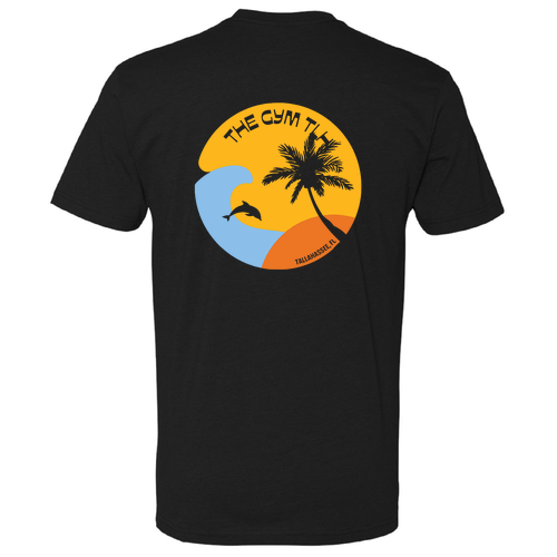 Next Level Mens CVC Crew -- Black -- Sun