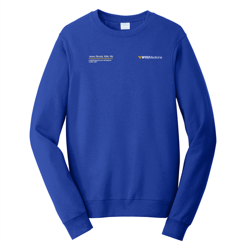 Port and Company Classic Crewneck Sweatshirt -- True Royal