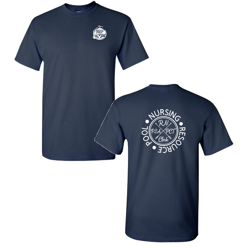 Mens/Unisex Gildan Heavy Cotton Basic T-Shirt -- Navy