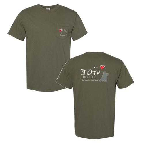 Comfort Colors Short Sleeve Pocket Tee -- Sage