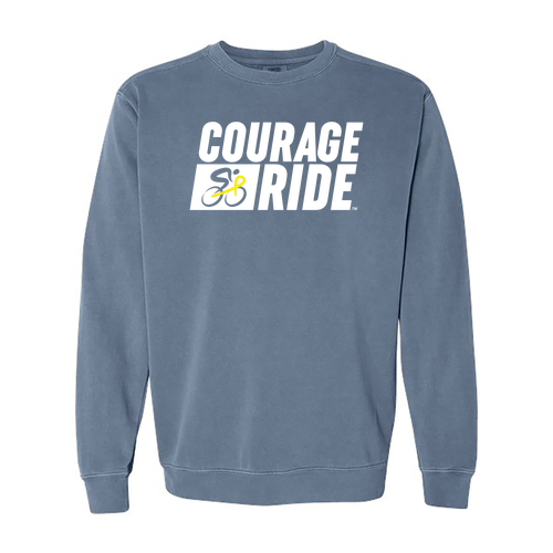 Comfort Colors Adult Crewneck Sweatshirt -- True Navy