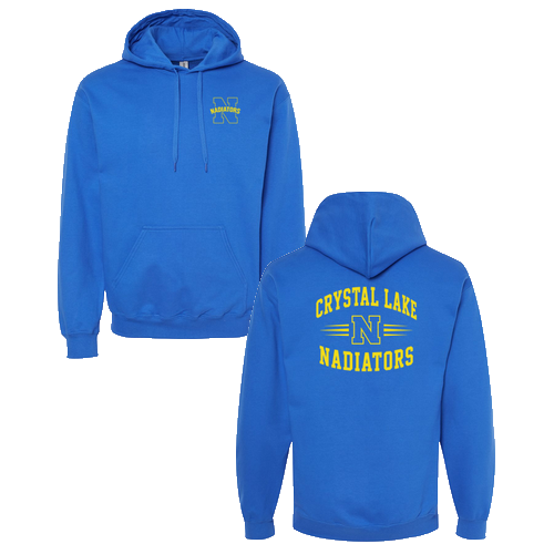 Gildan Adult Softstyle Fleece Pullover Hooded Sweatshirt -- Royal