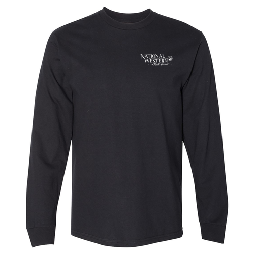Gildan Hammer Adult Long Sleeve T-Shirt -- Black