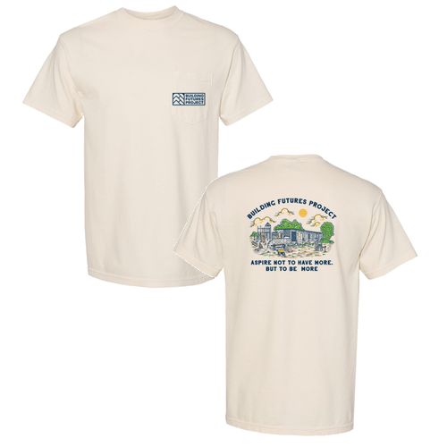 Comfort Colors Unisex Garment-Dyed Heavyweight Pocket T-Shirt -- Ivory