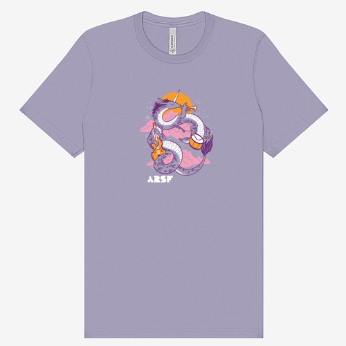 Bella Canvas Soft Fitted Jersey T-Shirt -- Dark Lavender
