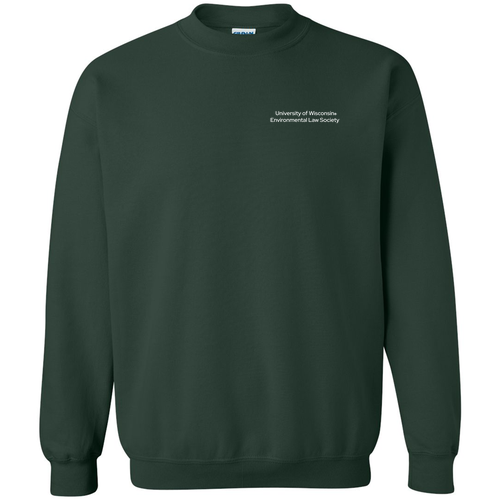 Gildan Heavy Blend Crew Neck Sweatshirt -- Forest Green