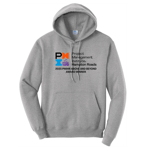 Port and Company Core Fleece Pullover Hooded Sweatshirt -- Athletic Heather