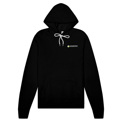 Bella + Canvas Sponge Fleece Hoodie -- Black