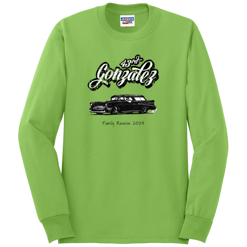 Jerzees Dri-Power Active Adult Longsleeve Tee -- Kiwi