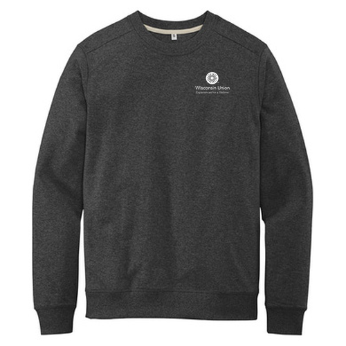 District Re-Fleece Crew -- Charcoal Heather