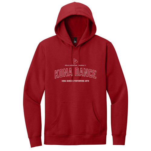 District V.I.T. Fleece Hoodie -- Classic Red